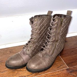 Tan Target Boots
